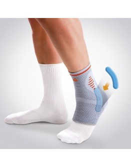 Suporte de tornozelo elástico com almofadas em gel (sem latex)